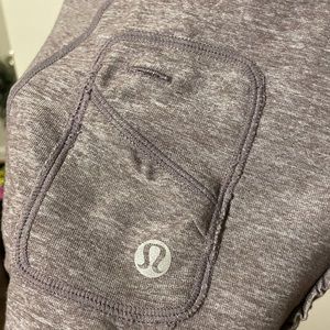 Lululemon size S taupe top for yoga, walking, lounging